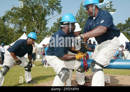 The team from Atlanta Natural Gas Co. of Atlanta including Larry