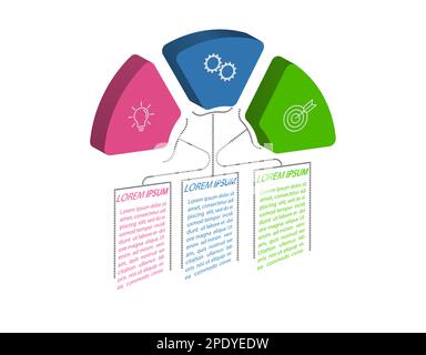 5 stages of development, improvement or training. Infographics with ...