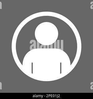 Default Female Avatar Profile Icon, Social Media Chatting Online