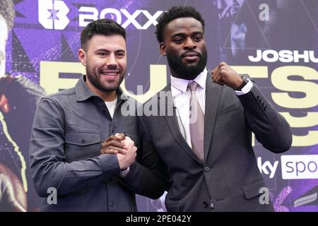 Boxing promotor Ben Shalom during a press conference at Durham Street ...