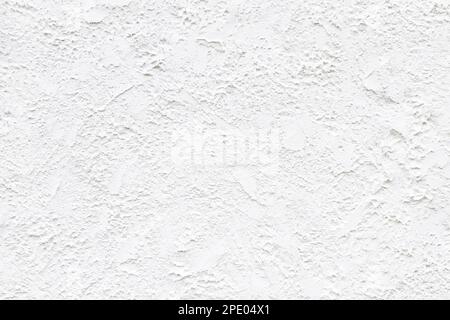 aesthetic white plaster or stucco panoramic background Stock Photo