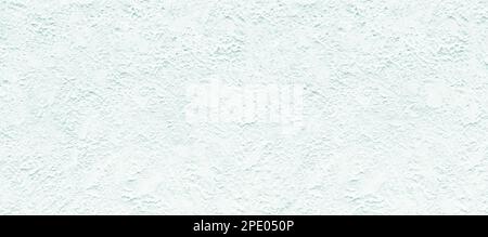 aesthetic white plaster or stucco panoramic background Stock Photo