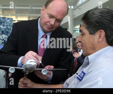 Larry Kellner, chairman and CEO of Continental Airlines, and to be