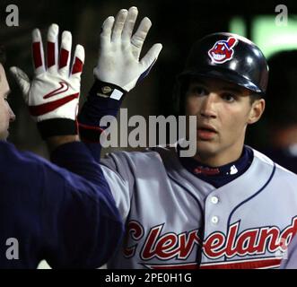 Oakland, Calif. - Cleveland Indians OF Grady Sizemore (24) at bat during  game action on Friday at the Oakland-Alameda County Coliseum. The Oakland  Athletics defeated the Cleveland Indians 10-0. (Credit Image: ©