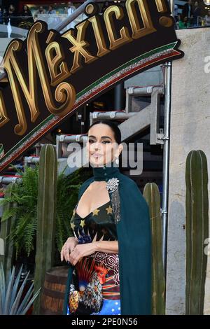 Mexico City, Mexico. 14th Mar, 2023. March 14, 2023, Mexico City, Mexico: Actress Ana de la Reguera attends the red carpet of ‘Que Viva Mexico' film Premiere at Cinepolis Oasis Coyoacan. on March 14, 2023 in Mexico City, Mexico. (Photo by Carlos Tischler/Eyepix Group/Sipa USA) Credit: Sipa USA/Alamy Live News Stock Photo