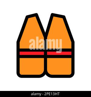 Work robe line icon isolated on white background. Black flat thin icon on modern outline style. Linear symbol and editable stroke. Simple and pixel pe Stock Vector