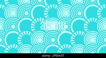 Mermaid scales, fish tail background, seamless geometric beautiful pattern. Dragon scales decorative background Stock Vector
