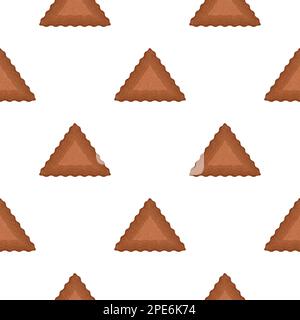 Pattern homemade cookie different taste in pastry biscuit, pattern cookie consist of collectible natural tasty food biscuit it pastry accessory, patte Stock Vector