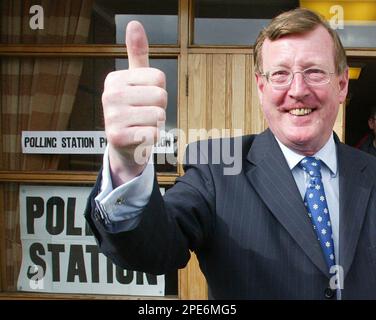 Ulster Unionist Party (UUP) Leader Doug Beattie during an interview in ...