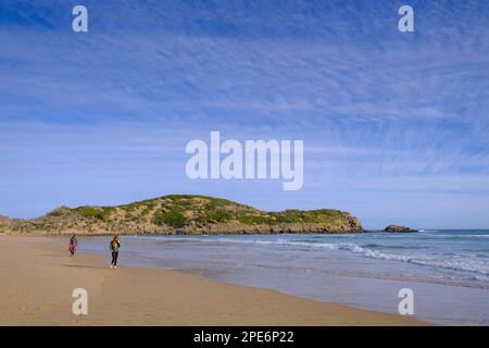 Island Beach, Robberg Island, Robberg Peninsula, Robberg Nature Reserve, Plettenberg Bay, Garden Route, Western Cape, South Africa Stock Photo