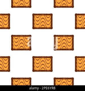 Pattern homemade cookie different taste in pastry biscuit, pattern cookie consist of collectible natural tasty food biscuit it pastry accessory, patte Stock Vector