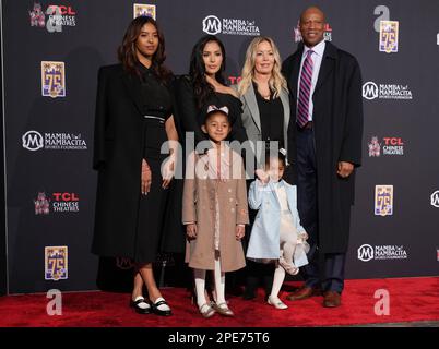 Los Angeles, USA. 15th Mar, 2023. Vanessa Bryant at the Kobe Bryant  Handprint & Footprint Unveiling held at the TCL Chinese Theater in  Hollywood, CA on Wednesday, ?March 15, 2023. (Photo By