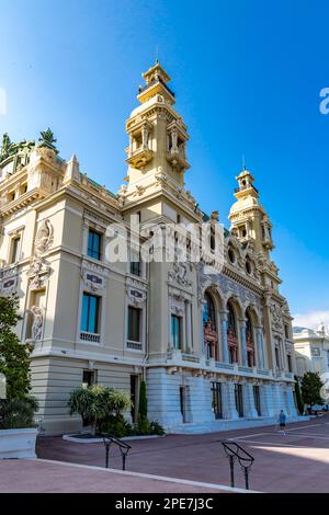 Opera, LOpera de Monte-Carlo, Salle Garnier, Monte Carlo, Principality of Monaco Stock Photo