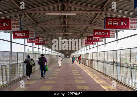 Siliguri, West Bengal, India. 24th Feb, 2023. This station is nostalgic for Bengali people and very important with too many features. This is the Entry point to Nepal, Sikkim, Bhutan, Bangladesh and 7 sister states Assam, Arunachal, Nagaland, Manipur, Mizoram, Tripura, Meghalaya. The New Jalpaiguri Junction railway station was established in 1960. It is the largest as well as the busiest railway junction in Northeast India. This junction is the largest among the railway stations which serve the city of Siliguri, the largest metropolis of North Bengal. New Jalpaiguri Junction acts as a conne Stock Photo