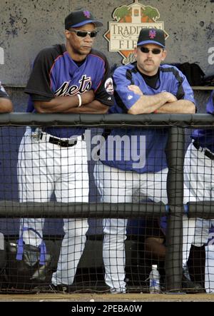 Former New York Mets players Daryl Strawberry and Howard Johnson