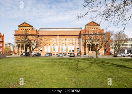 Salford, Manchester, uk, march 11, 2023 Salford Museum and Art Gallery Stock Photo