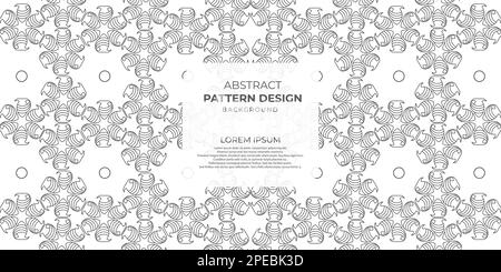 Modern floral pattern design elements Stock Vector