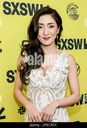 AUSTIN, TEXAS - MARCH 15: Ayane Nagabuchi attends the world premiere of Tetris at the Paramount Theatre during the 2023 SXSW Conference And Festival at the Austin Convention Center on March 15, 2023 in Austin, Texas. (Photo by Maggie Boyd/SipaUSA) Credit: Sipa USA/Alamy Live News Stock Photo