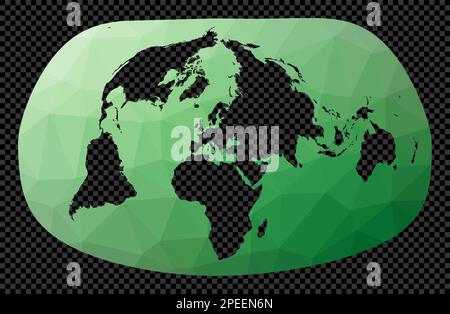 World Map Jacques Bertins 1953 Projection Stock Illustration - Download  Image Now - Arrival, Art, Bar - Drink Establishment - iStock