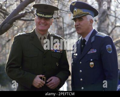 General James L. Jones, Commander of the United States European Command ...