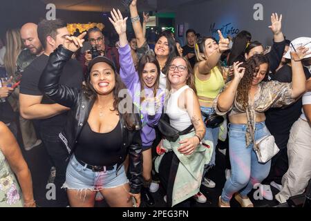 Miami, United States Of America. 15th Mar, 2023. MIAMI, FL-MARCH 15: Atmosphere during Manuel Turizo “2000” album release party on March 15, 2023 in Miami, Florida. (Photo by Alberto E. Tamargo/Sipa USA) Credit: Sipa USA/Alamy Live News Stock Photo