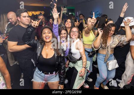 Miami, United States Of America. 15th Mar, 2023. MIAMI, FL-MARCH 15: Atmosphere during Manuel Turizo “2000” album release party on March 15, 2023 in Miami, Florida. (Photo by Alberto E. Tamargo/Sipa USA) Credit: Sipa USA/Alamy Live News Stock Photo