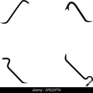 Crowbar icon. Crowbar symbol design from Construction collection ...