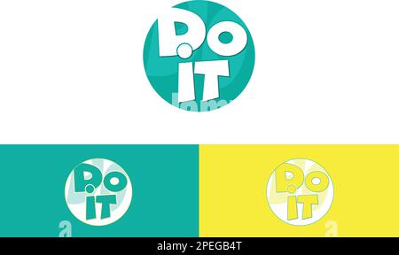 icons, do it logo, do it icons Stock Vector