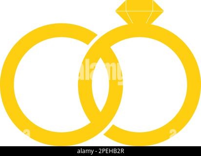Set of Wedding Rings. Collection of Engagement Rings. Black White  Illustration of Jewelry for a Wedding Stock Vector - Illustration of emblem,  collection: 157565803