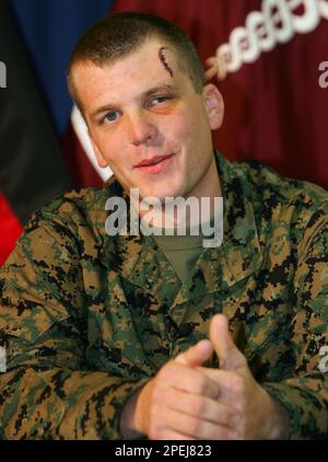 CORRECTS HOMETOWN** U.S. Marines Lance Cpl. Ryan Chapman, from