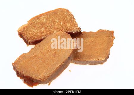 Rice cake zi ba on a white background Stock Photo