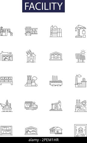 Parlor building icon outline vector. Beauty salon. Barber cabinet color ...