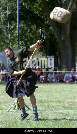 Sheaf Pitching Sheaf Toss Record