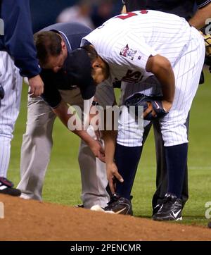 Minnesota Twins trainer Jim Kahmann