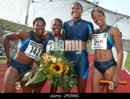 Marion Jones, Leichtathletik Stock Photo Alamy