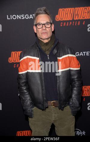 New York, New York, USA. 15th Mar, 2023. (NEW) Lionsgate's &quot;John Wick: Chapter 4&quot;. March 15, 2023, New York, New York, USA: Adrian Pasdar attends Lionsgate's &quot;John Wick: Chapter 4&quot; screening at AMC Lincoln Square Theater on March 15, 2023 in New York City. (Credit Image: © M10s/TheNEWS2 via ZUMA Press Wire) EDITORIAL USAGE ONLY! Not for Commercial USAGE! Stock Photo