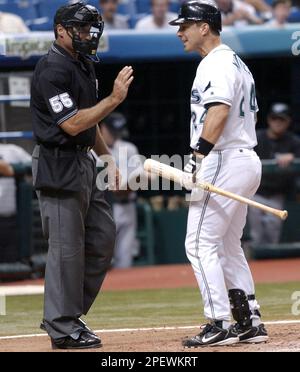 Tino Martinez's first pitch, 04/14/2023