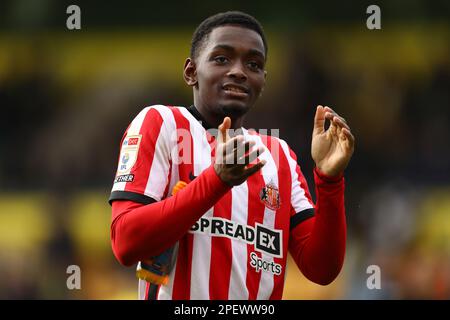 Abdoullah Ba Of Sunderland - Norwich City V Sunderland, Sky Bet ...