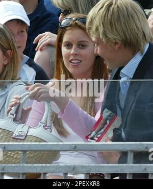 Britain s Princess Beatrice daughter of the Duke of York and Sarah