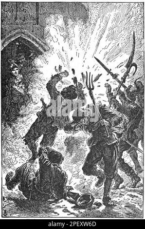 'The Lion of the North : a tale of the times of Gustavus Adolphus and the wars of religion' (1886) by G. A. Henty Stock Photo
