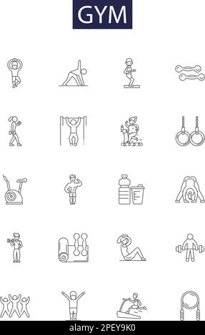 Crossfit ball icon set. Medicine ball logo. Vector illustration Stock ...