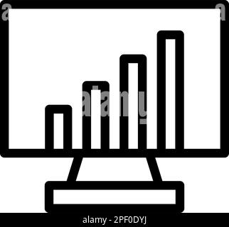 Stock Vector Thick Line Icon For Personal And Commercial Use. Stock Vector