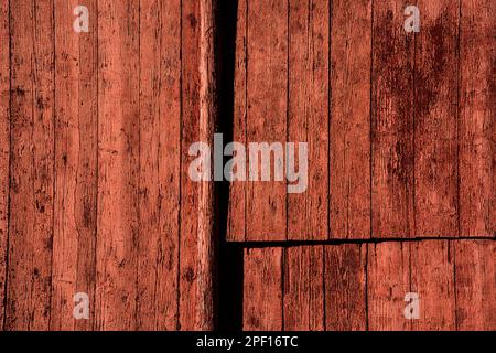 Detail of an old wheathered door Stock Photo