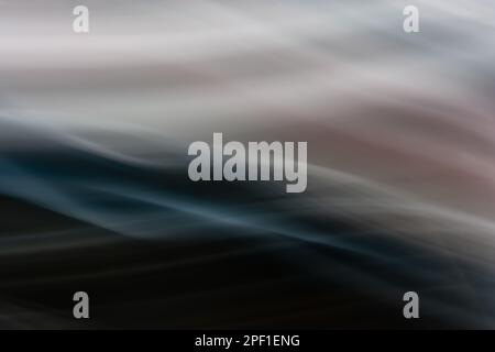 Abstraction of red burgundy blue gray waves on a dark background. Backdrop Stock Photo