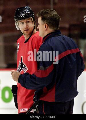 2000 -01 Markus Naslund Vancouver Canucks Game Worn Jersey - Hockey