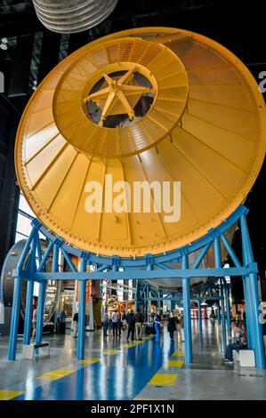 An F-1 Rocket Engine on display at he Museum of Space History in ...