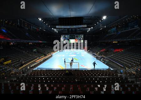 Berlin, Germany. 16th Mar, 2023. Berlin, Germany March 12th 2023: during the game 1. Bundesliga - Füchse Berlin v VfL Gummersbach - Max-Schmeling-Halle. Berlin, Germany. (Ryan Sleiman /SPP) Credit: SPP Sport Press Photo. /Alamy Live News Stock Photo