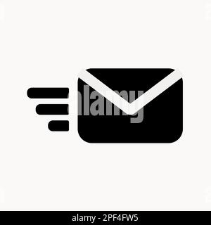 Abstract vector icon on the white, Illustration isolated for graphic and web design. Simple flat symbol. Stock Vector