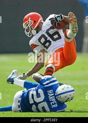 Cleveland, Ohio, USA. 20th Nov, 2005. Cleveland Browns receiver Dennis  Northcutt in the Browns game against the Miami Dolphins at Cleveland Browns  Stadium on Nov. 20, 2005 in Cleveland, Ohio. Zuma Press/Scott