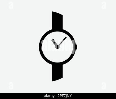 Alarm clock vector icon isolated on white background. Wake up in the  morning. Watch time symbol. Simple line style. Clock pictogram. Black  silhouette illustration in flat style:: tasmeemME.com